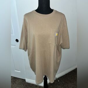 Carhartt Men's Short Sleeve Tan Tee